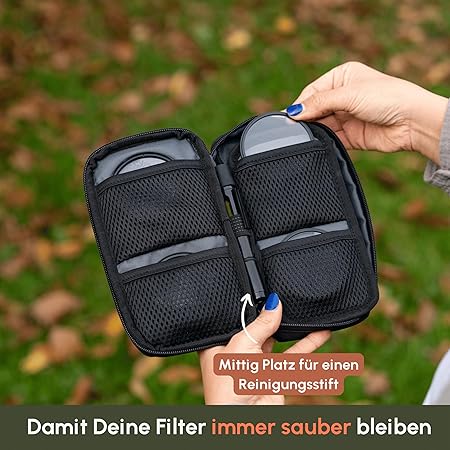 C-ROPE Filtertasche für Kamerafilter in Schwarz retail C-ROPE Filtertasche für Kamerafilter in Schwarz retail