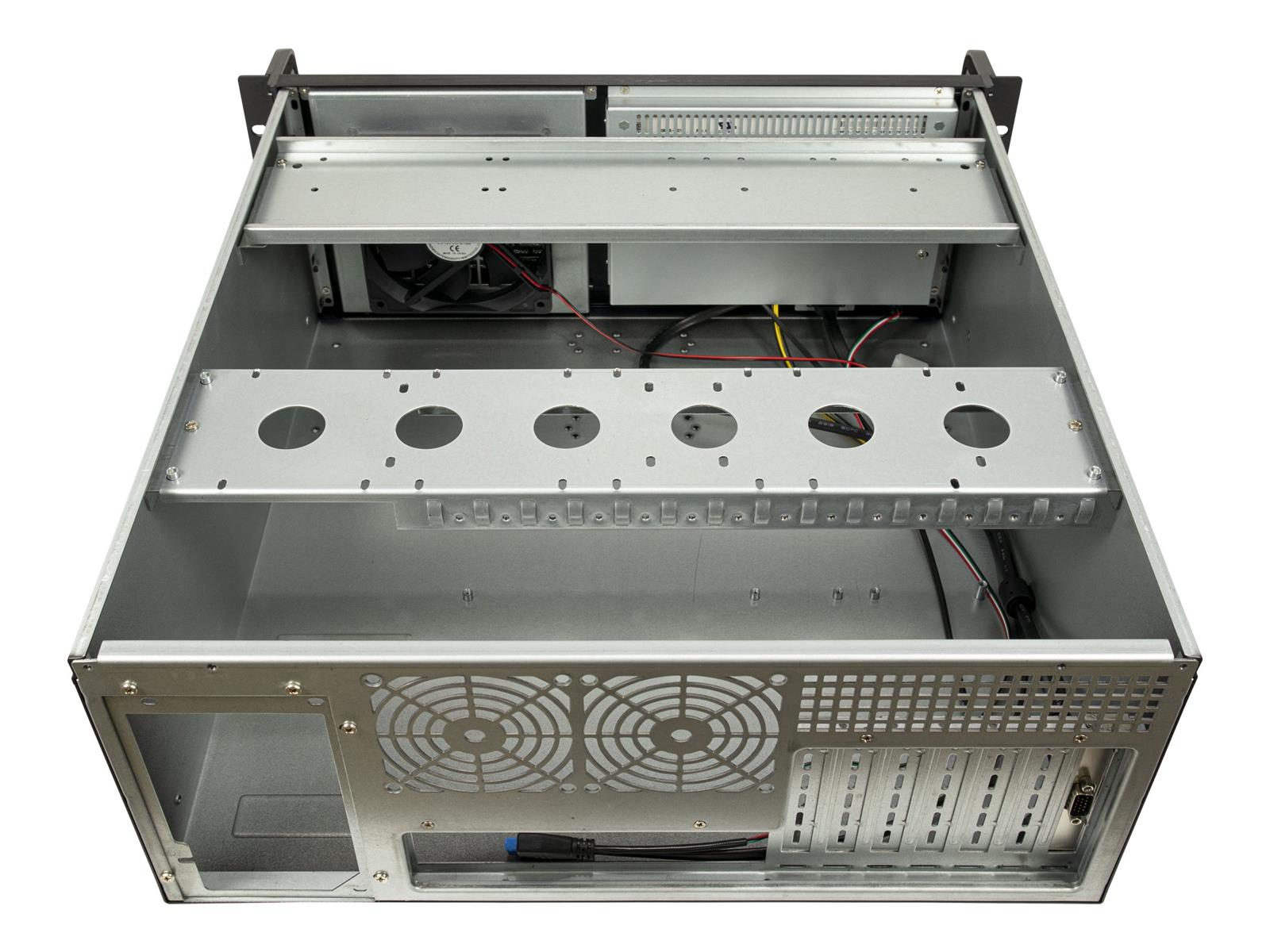 Inter-Tech 4U-4460 TFT Rack Schwarz