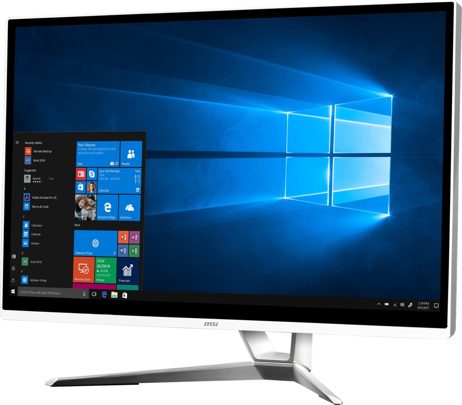MSI PRO 22XT 10M-805DE 21,5" FHD i3-10105/8GB/256GB weiß W11P - 8 GB MSI PRO 22XT 10M-805DE 21,5" FHD i3-10105/8GB/256GB weiß W11P - 8 GB