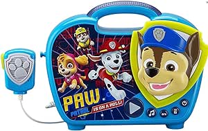 eKids Karaokebox Paw Patrol AUX/Mikro blau