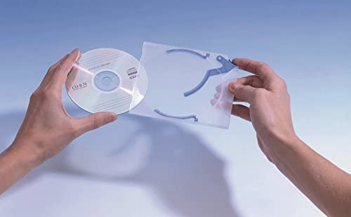 Durable QUICKFLIP Standard - KickOut Case - Kapazität: 1 CD/DVD - Blau (Packung mit 10)