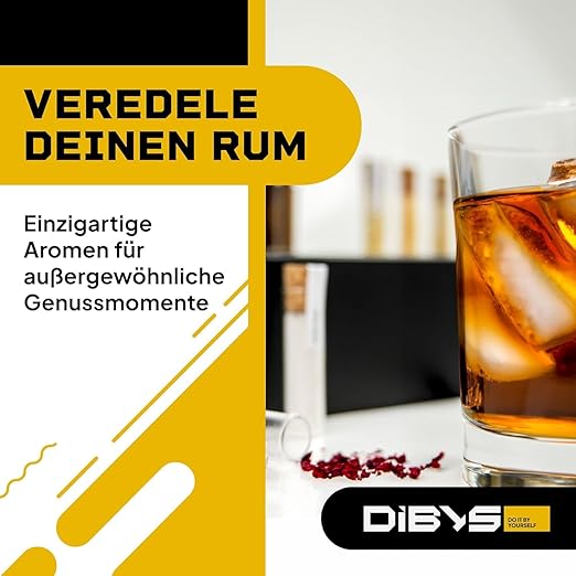 DIBYS SET ZUM SELBERMACHEN VON RUM 12 REAGENZGL. MHD 12/26