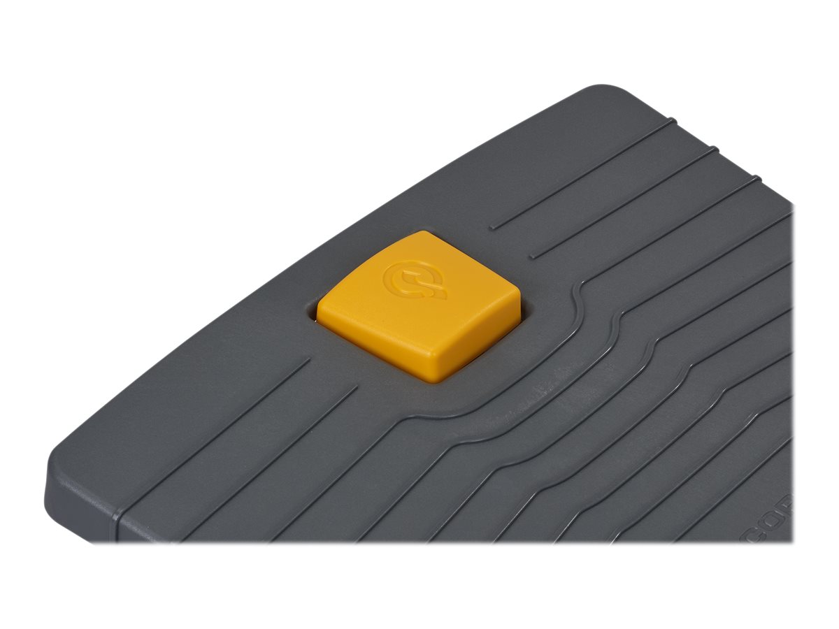 BakkerElkhuizen Pro 952 Footrest Schwarz, Grau, Orange