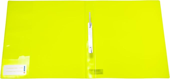 HERMA Schnellhefter A4 neon gelb Polypropylen 3St.