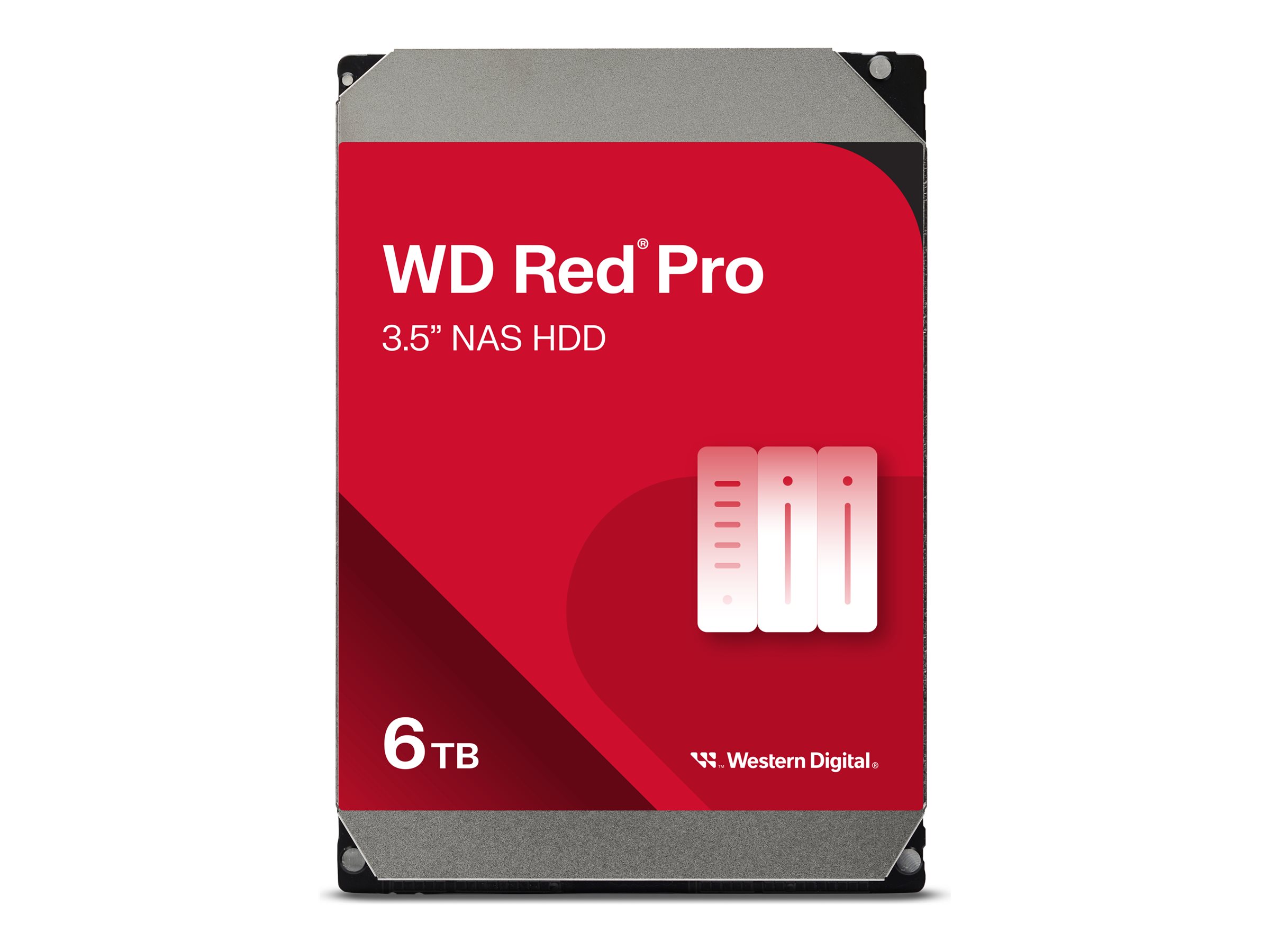 Western Digital Red Pro Interne Festplatte 6 TB 7200 RPM 256 MB 3.5" SATA