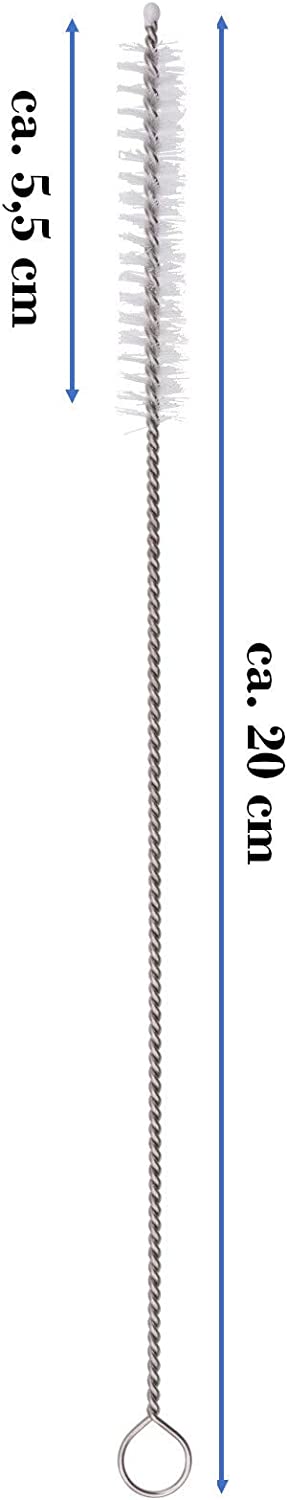 GRÄWE Trinkhalm-Bürsten 4er Set, 20 cm lang…
