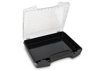 i-BOXX Kleinteilekoffer 72 Schwarz/Transparent