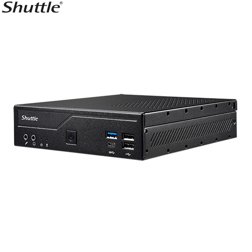 Shuttle DH610S PC/Workstation Slim PC DDR4-SDRAM HDD+SSD Mini-PC Schwarz