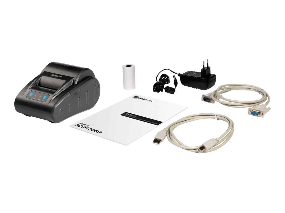 Safescan 134-0535 Handdrucker Schwarz Kabelgebunden AC Safescan 134-0535 Handdrucker Schwarz Kabelgebunden AC