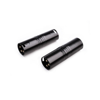 Monkey Banana Solid Link Adapter – XLR-M / XLR-M (2 PCS) - XLR-M - XLR-M - Schwarz