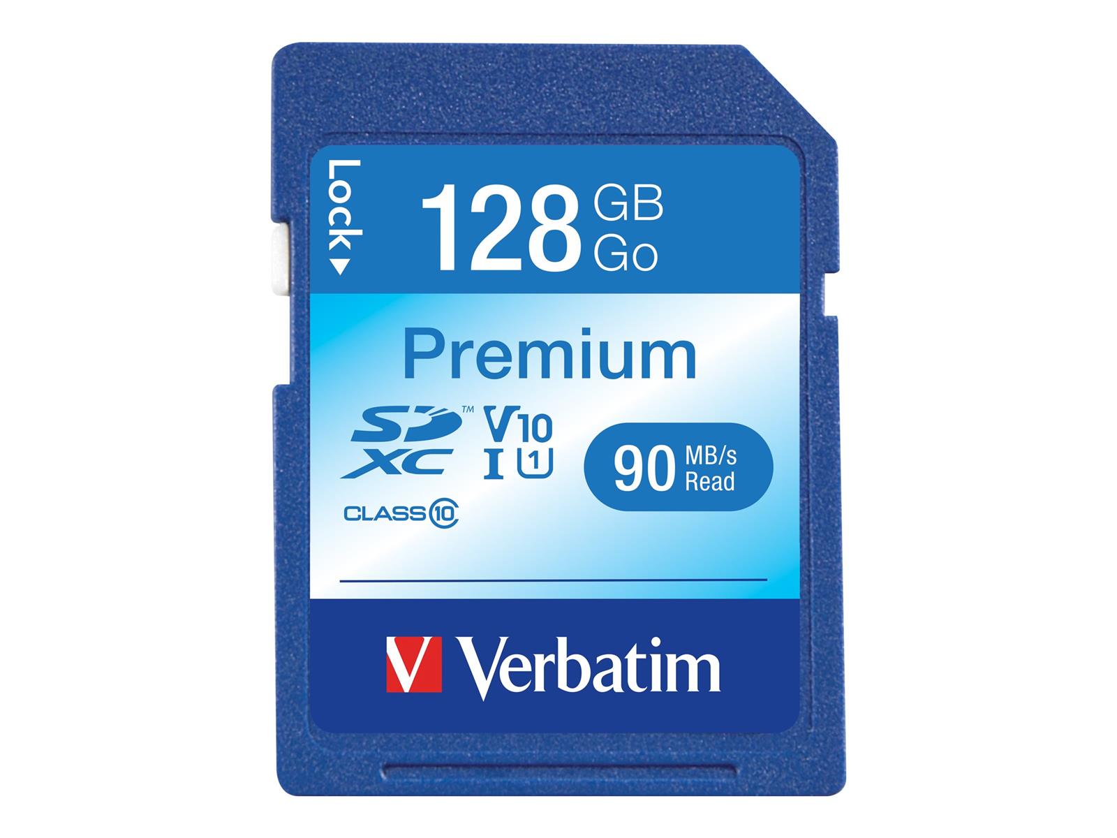 VERBATIM PREMIUM U1 SDXC KARTE 128GB
