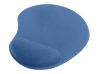 Ednet Gel Mauspad, blau