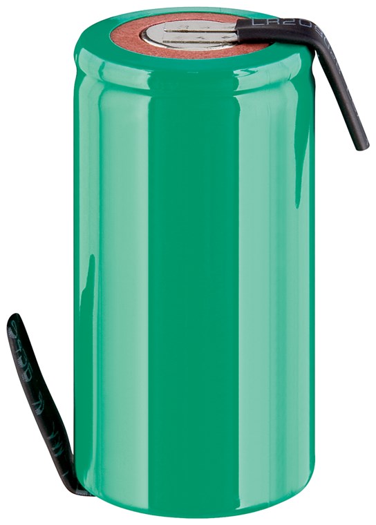 Sub-C, 2500 mAh, Lötfahne (Z) Akku, 1 Stk. unverpackt