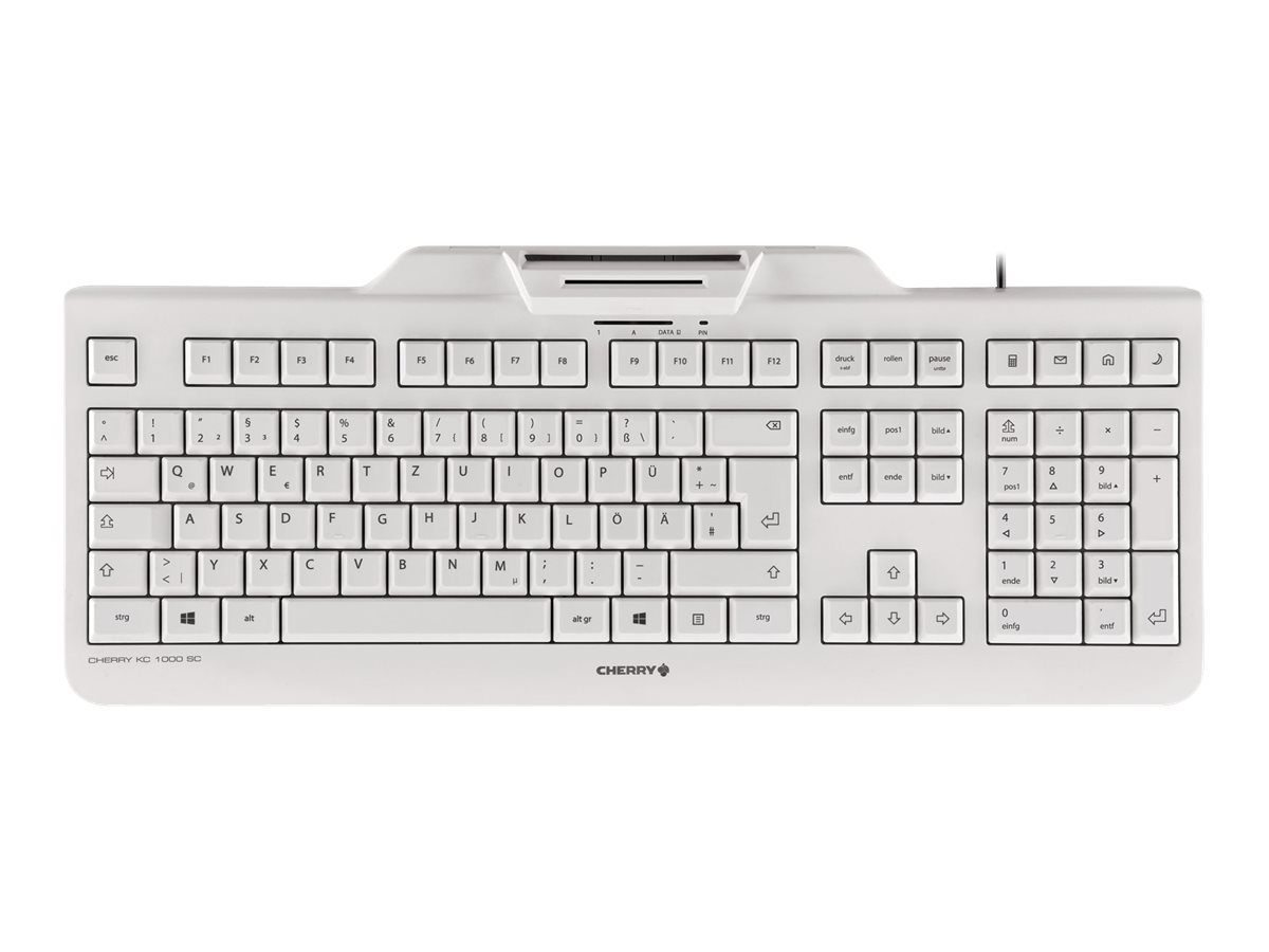 CHERRY KC1000 SC TASTATUR QWERTZ DE CHERRY KC1000 SC TASTATUR QWERTZ DE