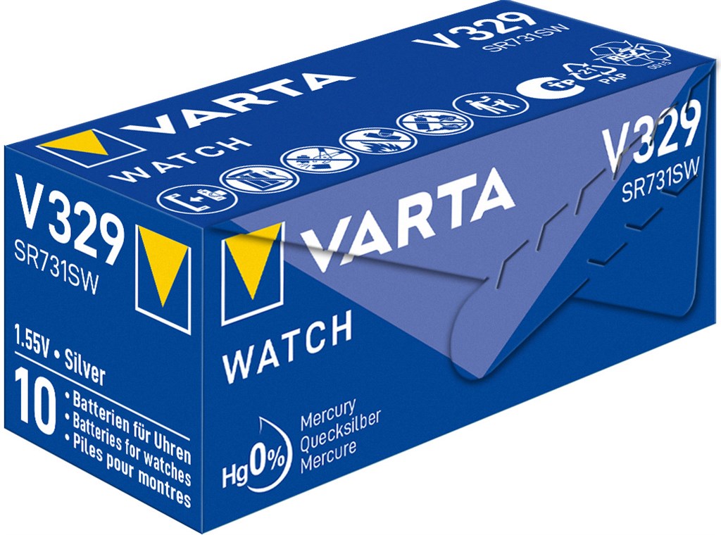 SR731 (V329) Batterie, 10 Stk. in Box