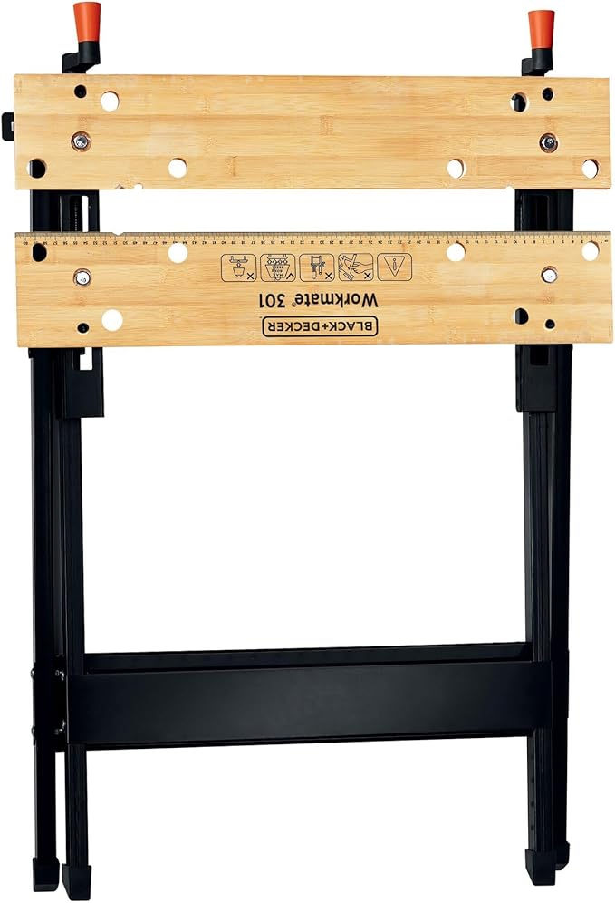 Black&Decker Workmate 610x250mm, 115mm WM301