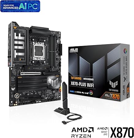 ASUS TUF GAMING X870-PLUS WIFI AMD X870 Sockel AM5 ATX