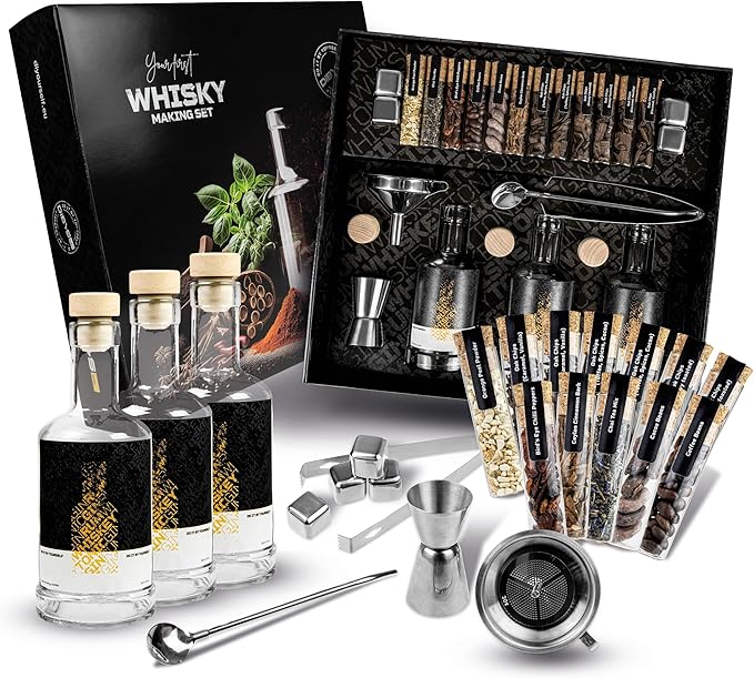 DIBYS WHISKEY  BAUKASTEN SET MIT GEWÜRZEN  MHD 12/26