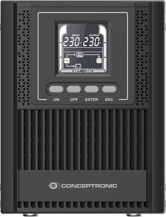 Conceptronic ZEUS USV 2000VA 2700W Online UPS,IEC EPO Port