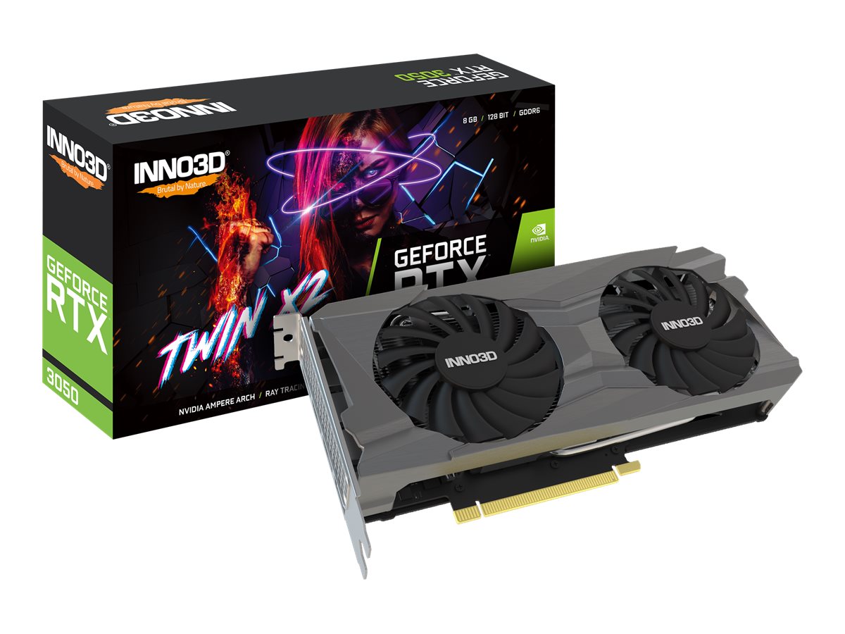 Inno3D GeForce RTX 3050 TWIN X2 - Grafikkarten