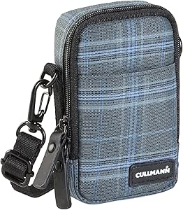 CULLMANN BERLIN Compact 100 Kameratasche grey check