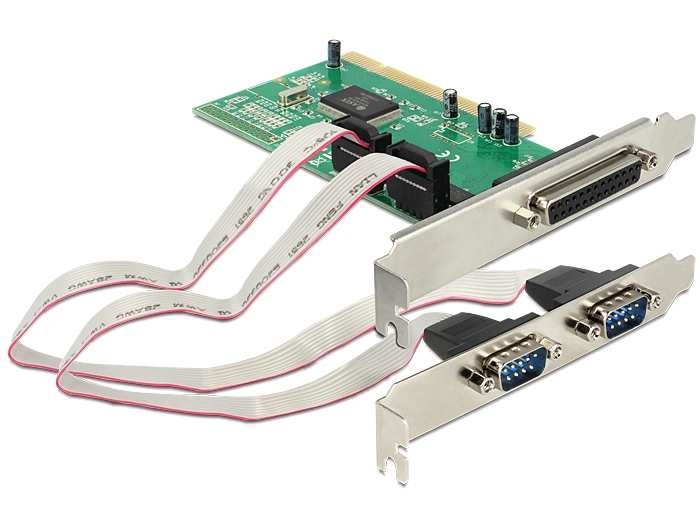 Delock PCI Karte > 2 x Seriell + 1 x Parallel