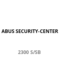 ABUS Security-Center ABUS 2300 S/SB - 1,4 cm - Metall - Schwarz - Silber - 180° - 3,5 cm - 5,3 cm