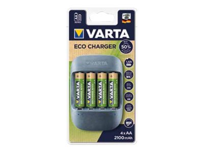 Varta Eco - 1,5 Std. Batterieladegerät - (für 4xAA/AAA)