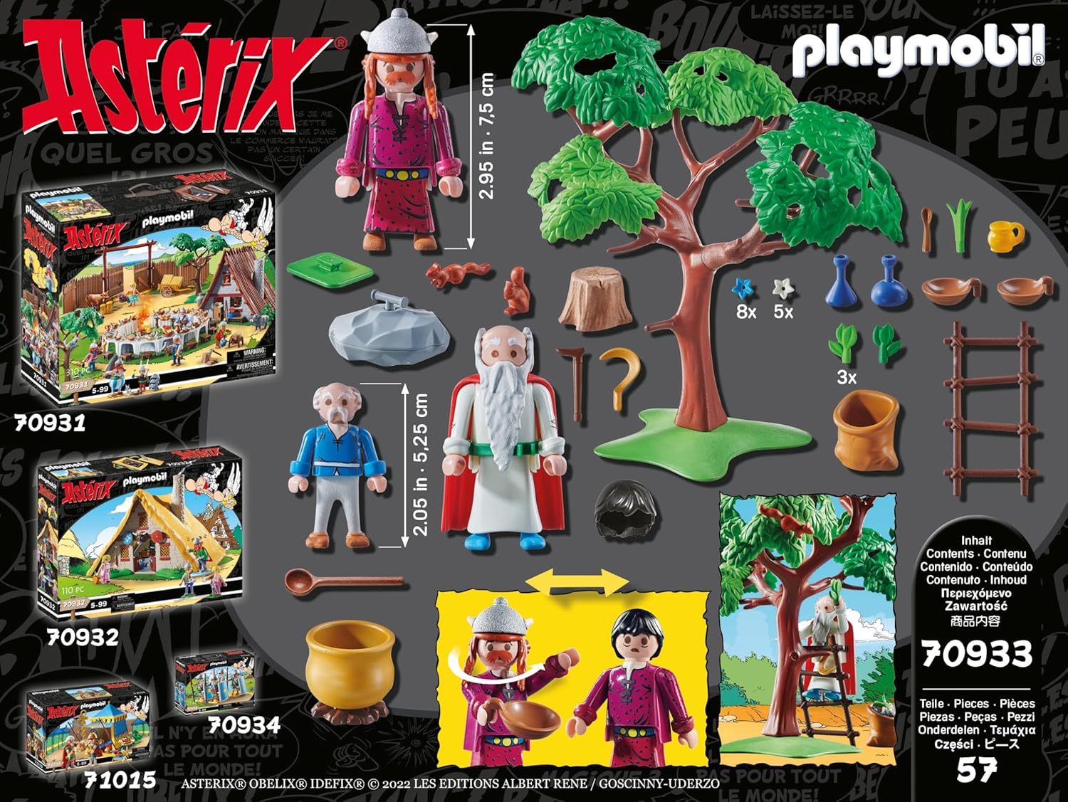 PLAYMOBIL® 70933 - Asterix Miraculix mit Zaubertrank - Spielset