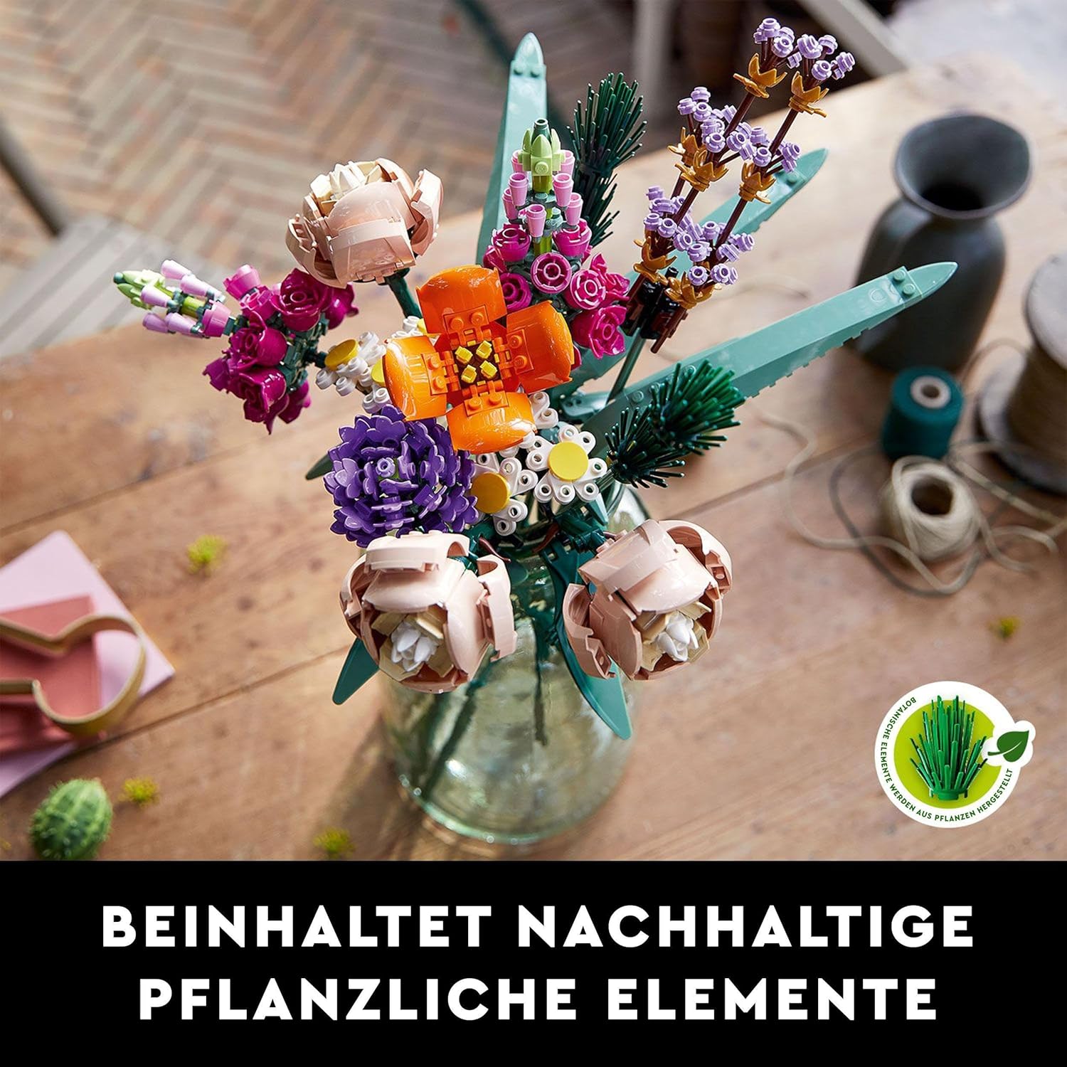 LEGO Botanicals Blumenstrauß - Künstliche Blumen Set für Erwachsene - Zimmerdeko und Geschenkidee für Frauen & Männer - Wohnaccessoires - Botanik Kollektion 10280 LEGO Botanicals Blumenstrauß - Künstliche Blumen Set für Erwachsene - Zimmerdeko und Geschenkidee für Frauen & Männer - Wohnaccessoires - Botanik Kollektion 10280
