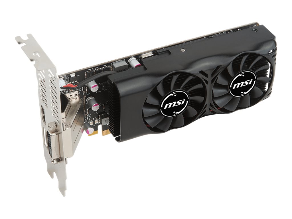 MSI GTX 1050 TI 4GT LP - Grafikkarten - GF GTX 1050 Ti MSI GTX 1050 TI 4GT LP - Grafikkarten - GF GTX 1050 Ti