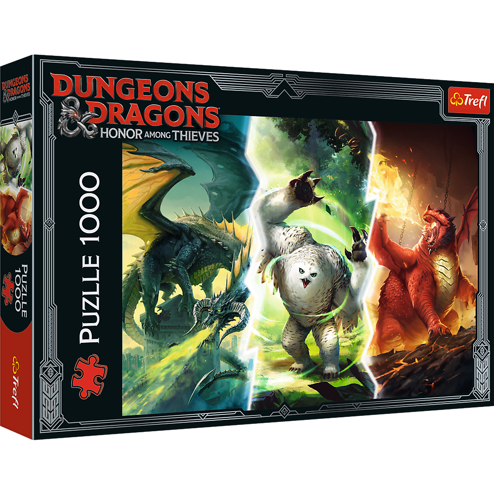 Hasbro Dungeons & Dragons - Puzzle 1000 Teile