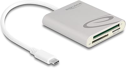 DeLOCK Card Reader USB Type-C für Compact Flash, SD oder Micro SD Speicherkarten