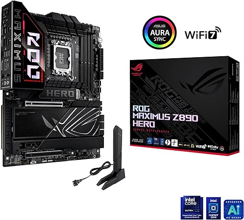 ASUS ROG MAXIMUS Z890 HERO Intel Z890 LGA 1851 (Socket V1) ATX