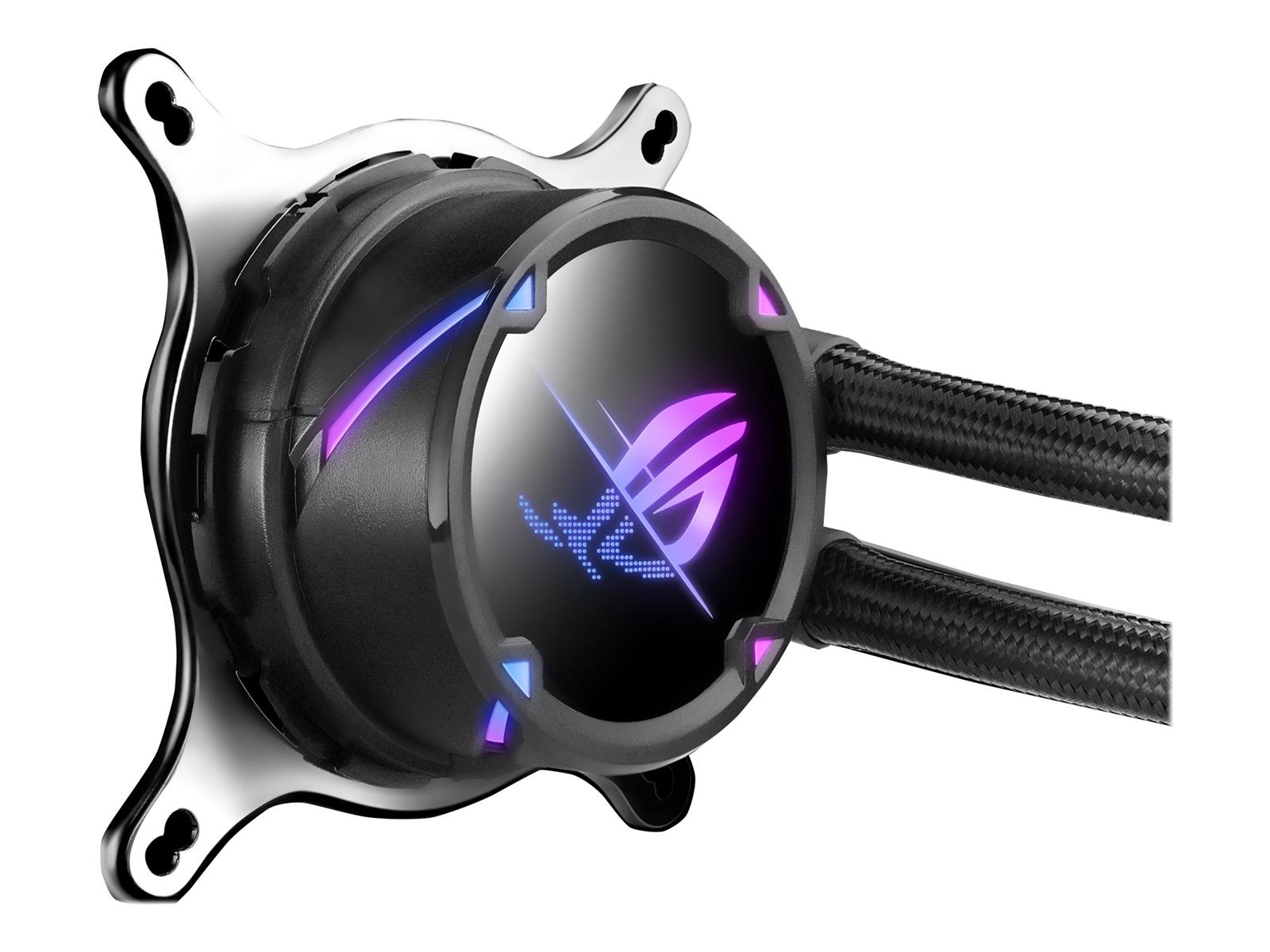 ASUS ROG STRIX LC II 360 ARGB - Prozessor-Flüssigkeitskühlsystem - Kühlergröße: 360 mm - (für: LGA1156, LGA1155, LGA2011, LGA1150, LGA2011-3, LGA1151, AM4, LGA2066, TR4, LGA1200, LGA1152, LGA1700)