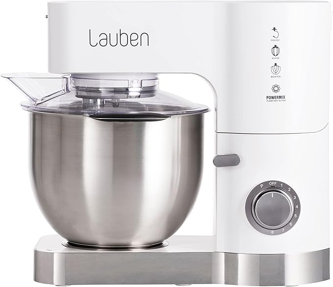 Lauben Küchenmaschine 5.5L 1200WT mit Zubehör           weiß retail
