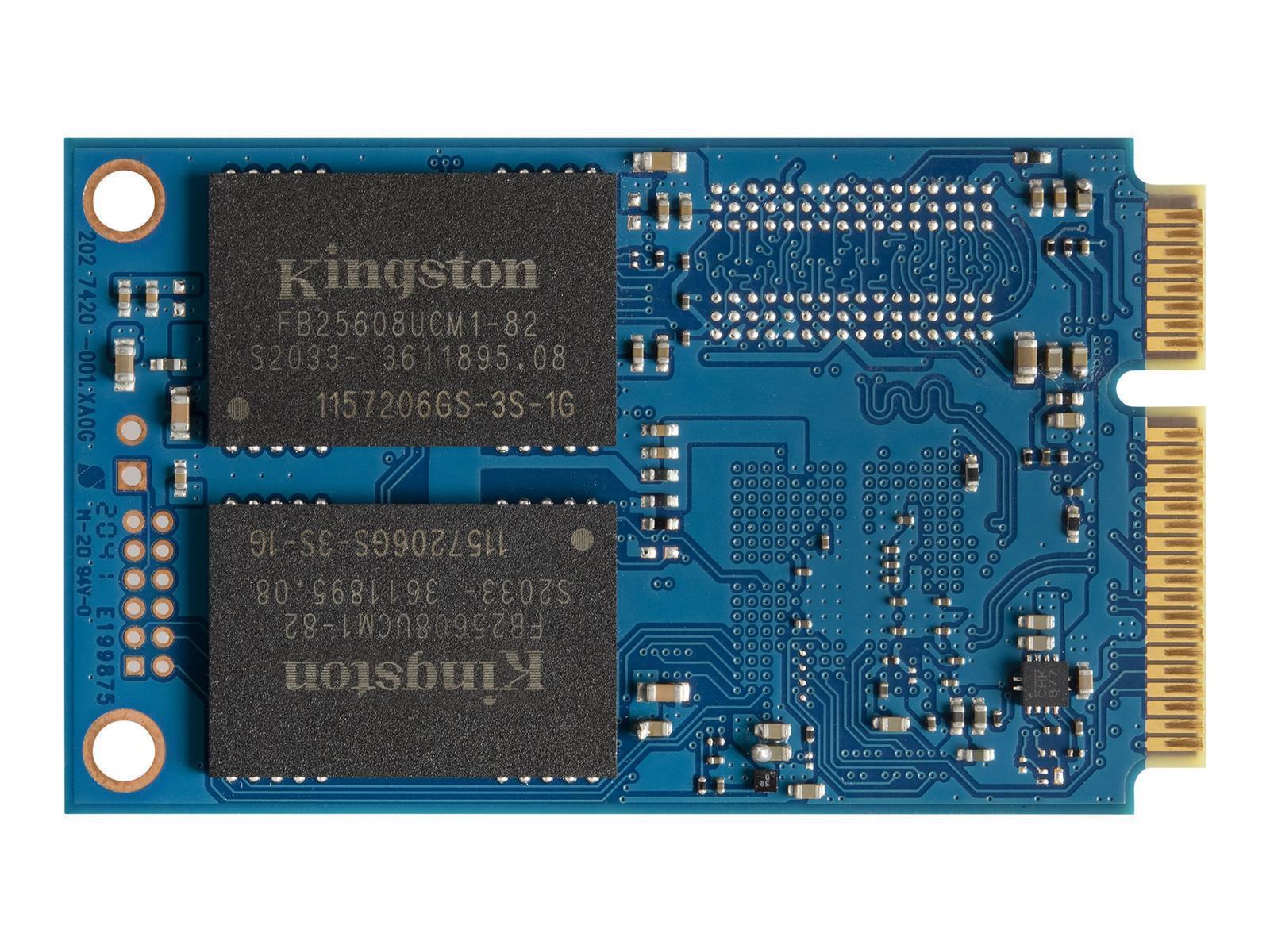 Kingston Technology 256G SSD KC600 SATA3 mSATA