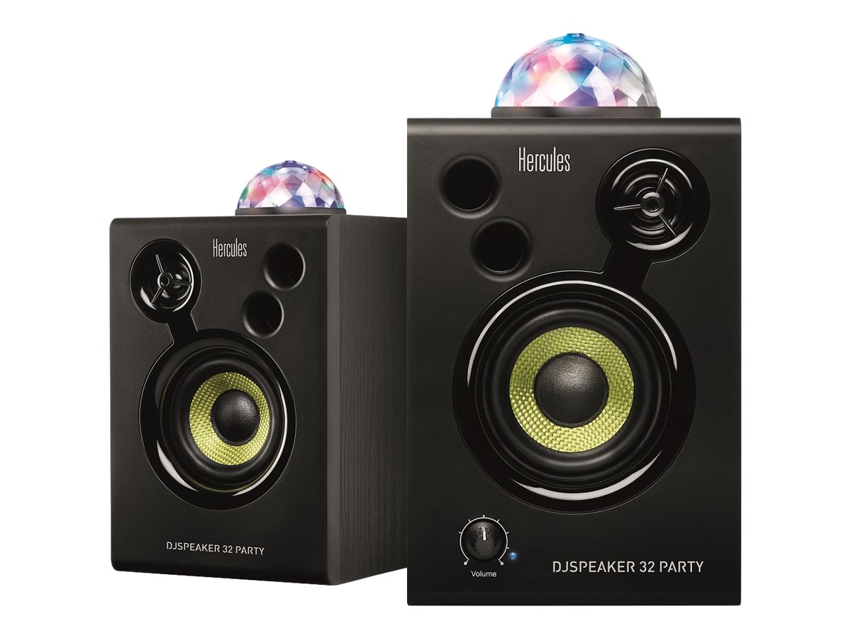 Hercules DJ Speaker 32 Party Schwarz Kabelgebunden 30 W