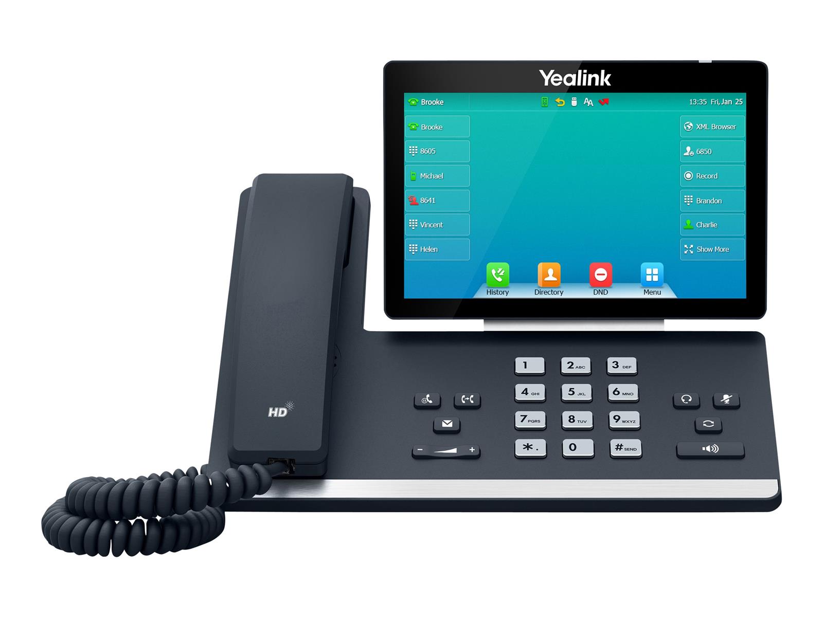 Yealink SIP-T57W IP-Telefon Grau LCD WLAN