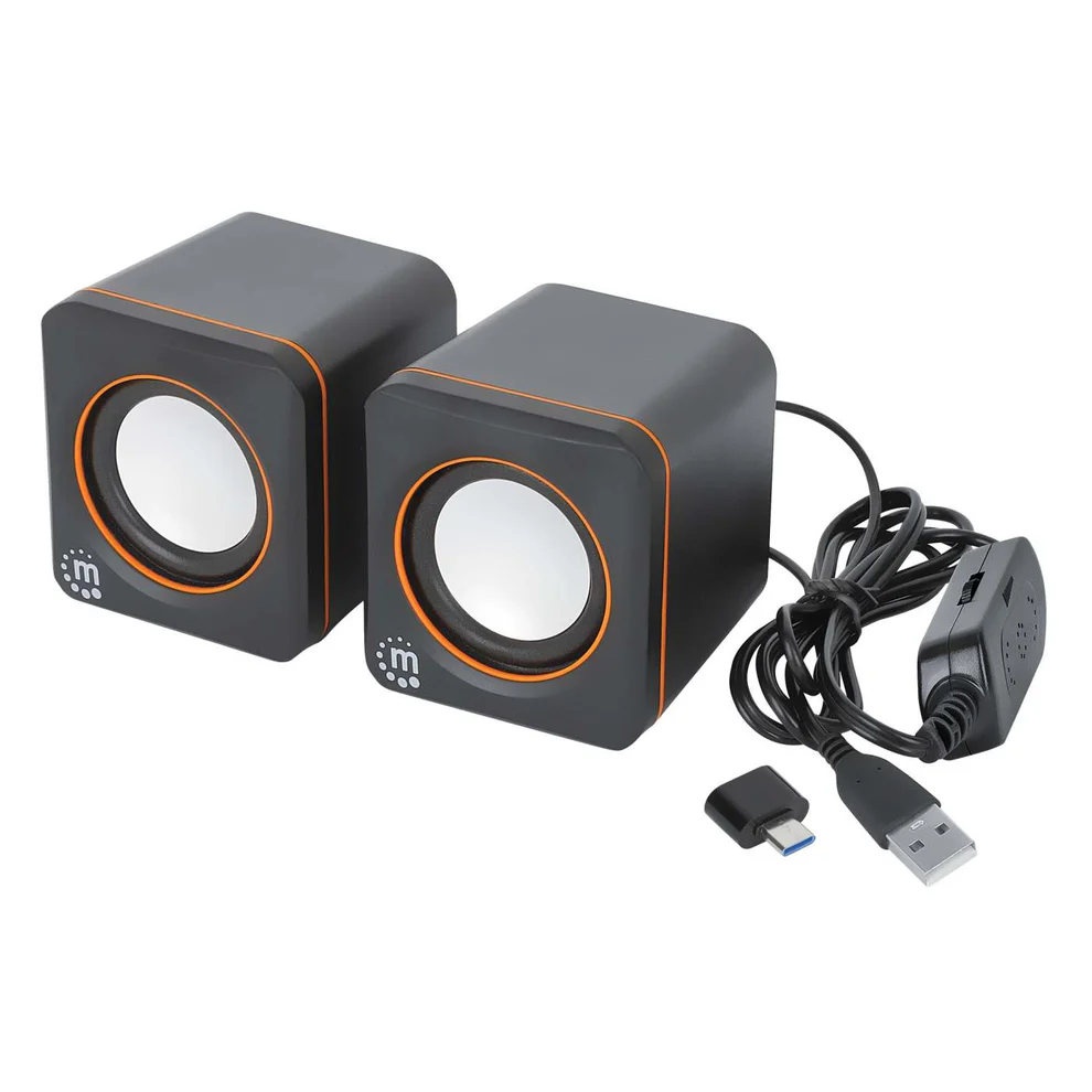 Manhattan 2600 Series Schwarz, Orange Kabelgebunden 6 W
