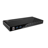 Lindy 39313 Tastatur/Video/Maus (KVM)-Switch Schwarz