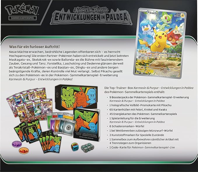 Pokemon PKM KP02 Top-Trainer Box DE - EVT 09. Juni 2023