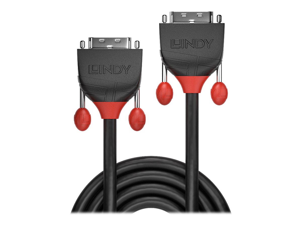 Lindy Black Line - DVI-Kabel - Single Link - DVI-I (M)