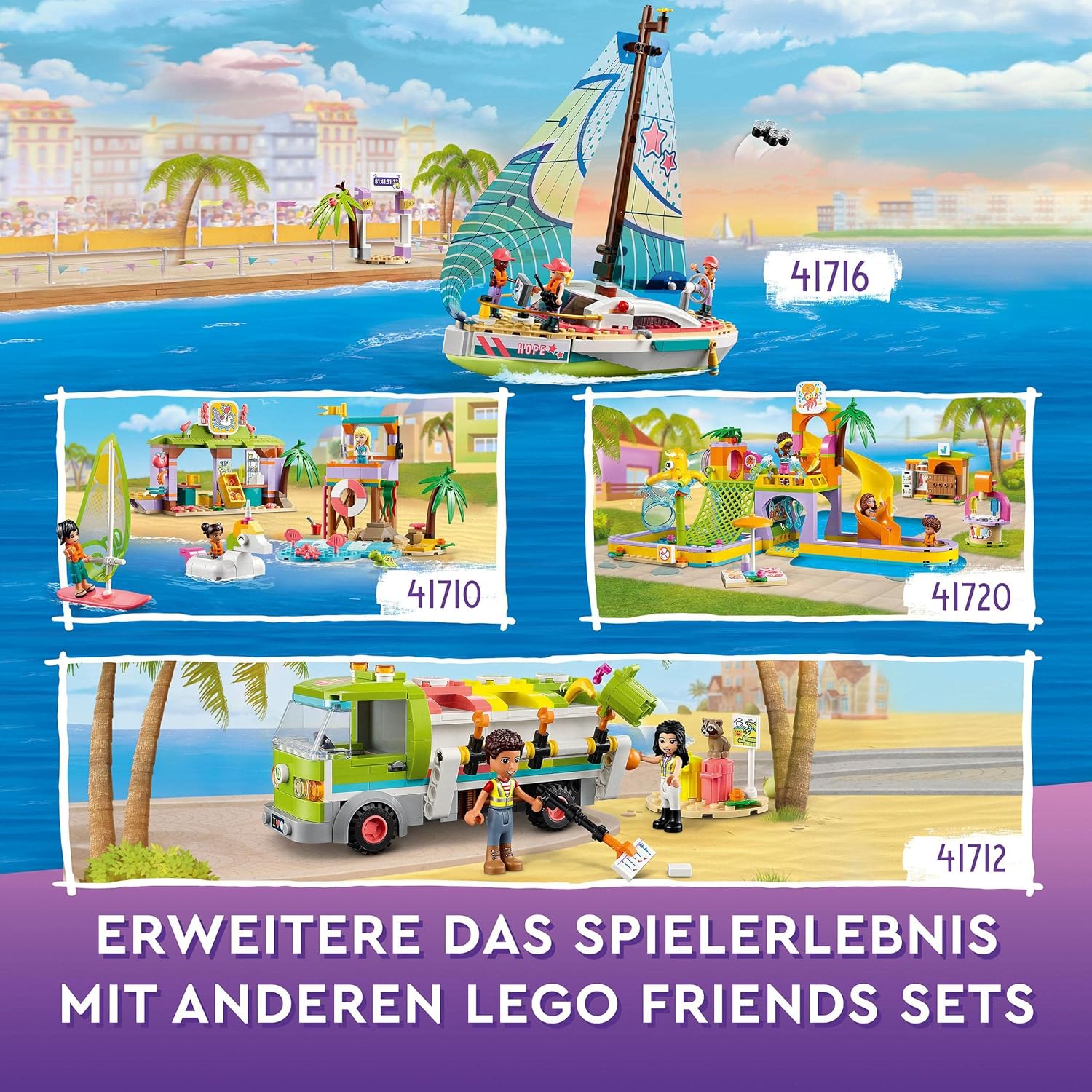 LEGO Friends 41716 Stephanies Segelabenteuer