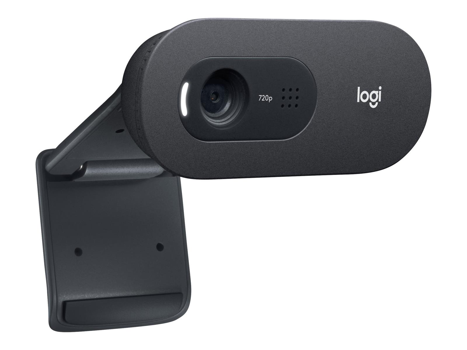 Logitech 960-001372 Webcam 1280 x 720 Pixel USB Schwarz