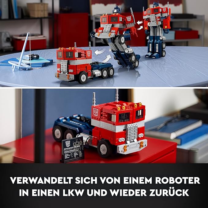 LEGO® 10302 - Transformers Optimus Prime (1508 Teile)
