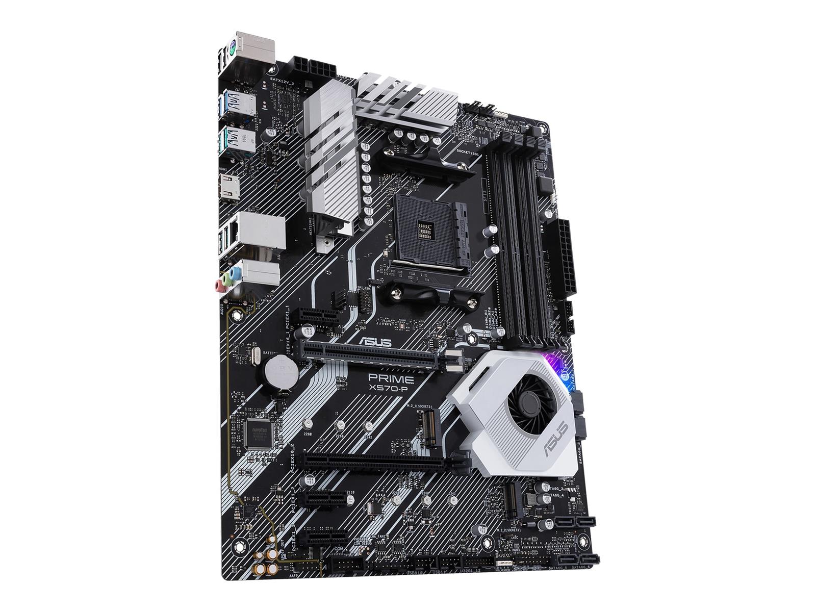 ASUS PRIME X570-P - Motherboard - ATX - Socket AM4 - AMD X570 Chipsatz - USB 3.2 Gen 1, USB 3.2 Gen 2 - Gigabit LAN - Onboard-Grafik (CPU erforderlich)