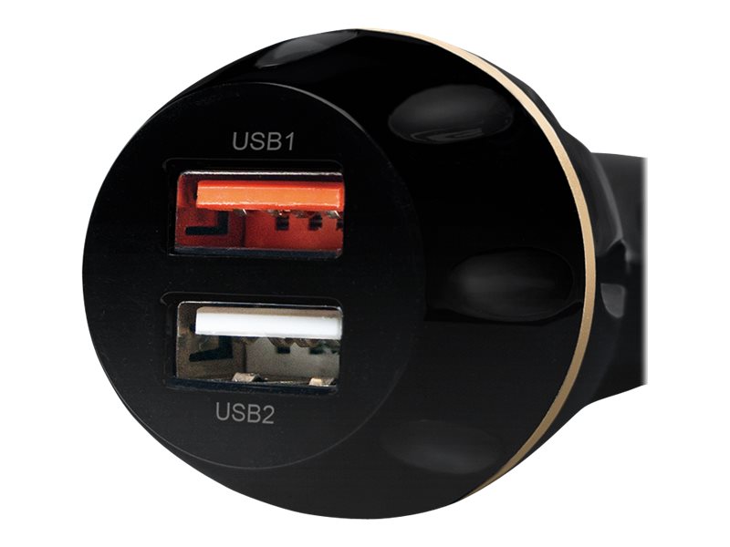LogiLink USB Car Charger - Auto-Netzteil - 19.5 Watt - 3 A - PE, QC 2.0, QC 3.0 - 2 Ausgabeanschlussstellen (USB) LogiLink USB Car Charger - Auto-Netzteil - 19.5 Watt - 3 A - PE, QC 2.0, QC 3.0 - 2 Ausgabeanschlussstellen (USB)