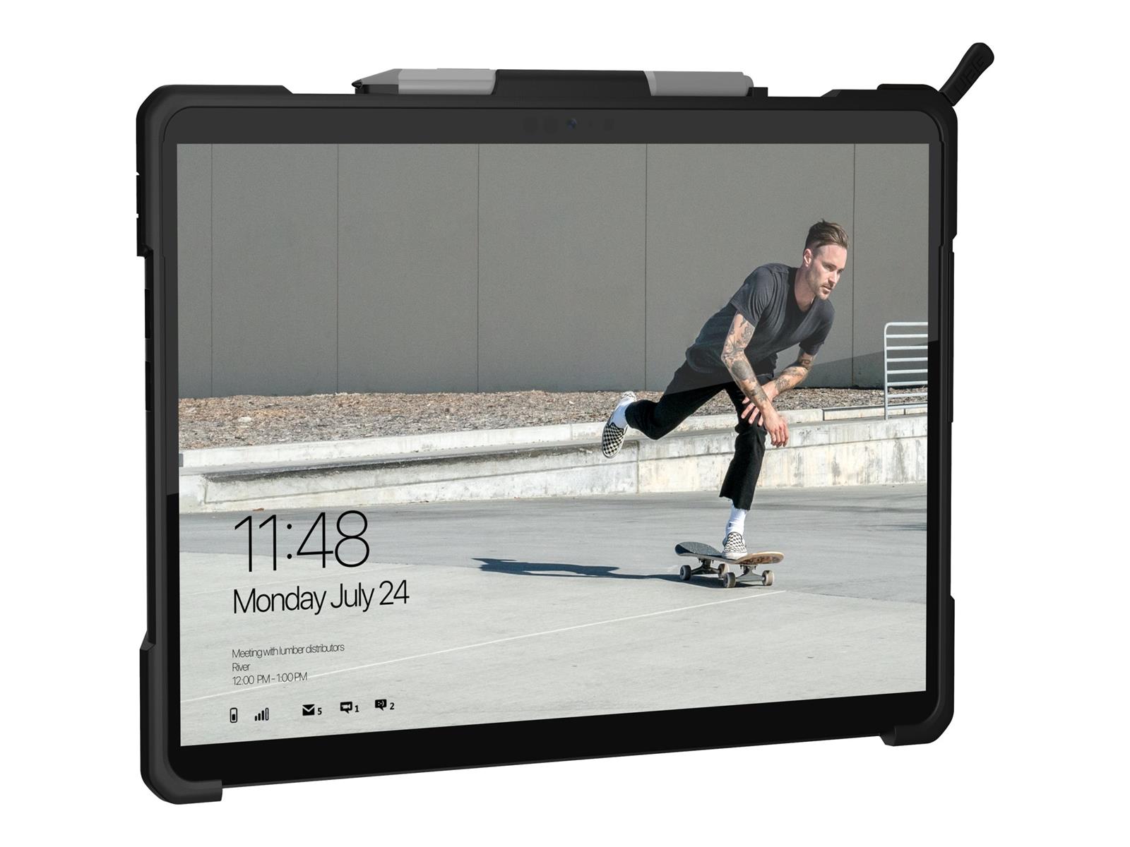 Urban Armor Gear UAG Rugged Case for Microsoft Surface Pro X - Metropolis Black
