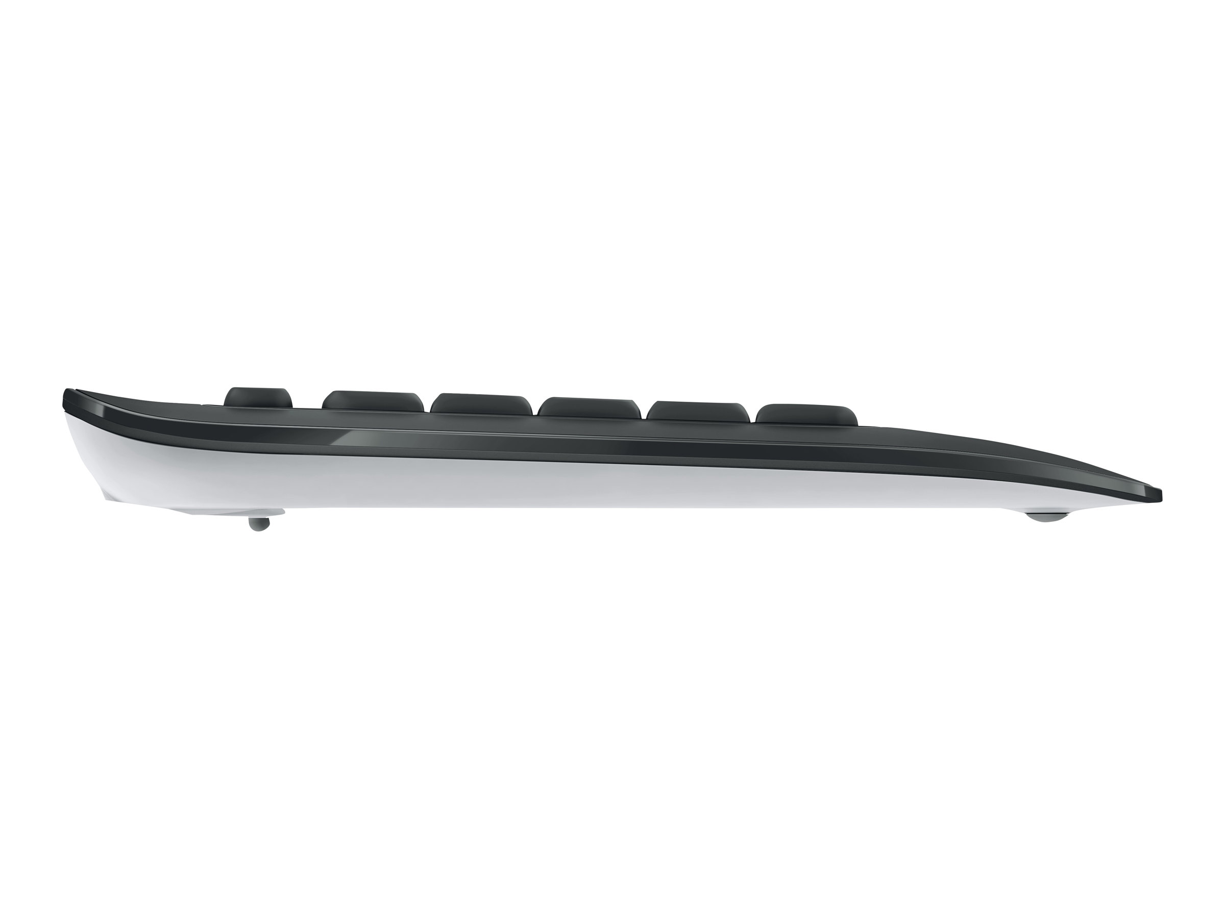 Logitech 920-008675 Tastatur Maus enthalten Universal USB QWERTZ Deutsch Schwarz, Weiß